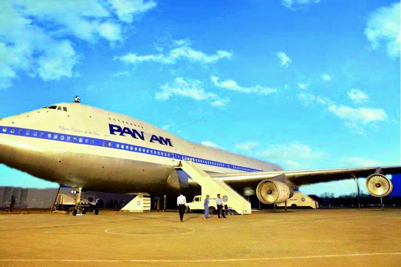 The Boeing 747 PAN AM flight replicated for Neerja